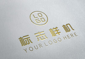 纸张logo样机