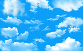 蓝天白云