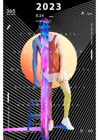 高级幻彩流体高饱和质感海报系列