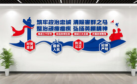 教育整顿文化墙