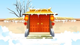 卡通古代场景设计