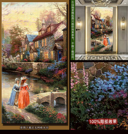 古典唯美小镇风景