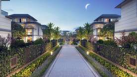 新中式别墅景观节点