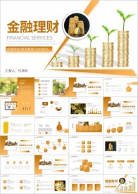 创业投资金融理财银行保险PPT