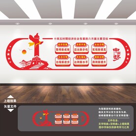 经济发展文化墙