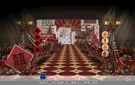 港式婚礼仪式区