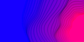 渐变剪纸效果等高线