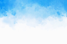 蓝色宣纸水彩背景