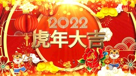 虎年春晚新年喜庆