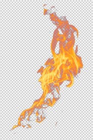 熊熊燃烧的大火火焰