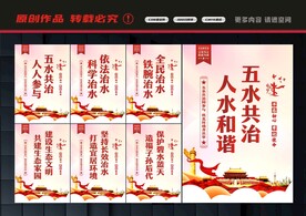 五水共治展板