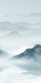 意境高清画山水图 TIF分层