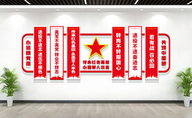 退役军人服务站文化墙