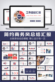 2022年终总结汇报PPT模板