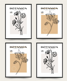 现代风无框装饰画