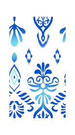 民族风  花纹 数码印花 