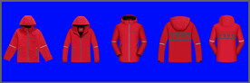冲锋衣款式效果图