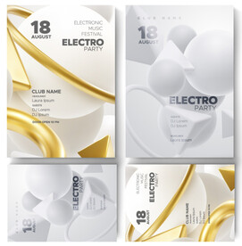 几何球体背景图