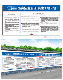 工地扬尘治理管理制度围挡模版