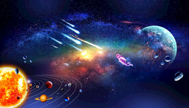 流星宇宙星空背景