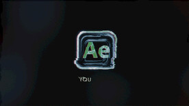 闪电能量故障标志LOGO动画