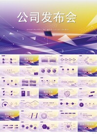 公司企业新品发布会策划PPT