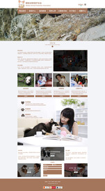 动物协会网站模板设计