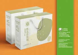 水果猕猴桃包装盒设计