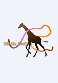 抽象装饰画长颈鹿