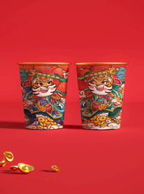 2022年虎年纸杯样机