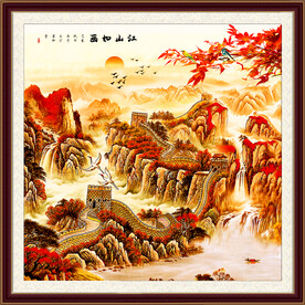 长城装饰画