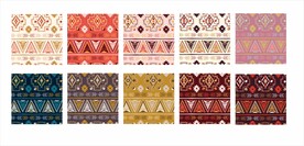 波西米亚民族风包装纹理