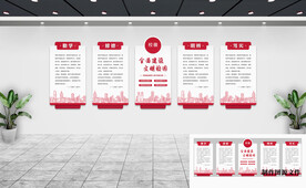 创建文明校园文化墙