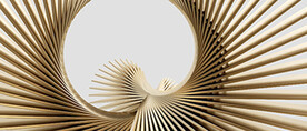 artdeco风格金色空间线条