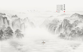 国画山水