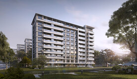 小高层住宅效果图