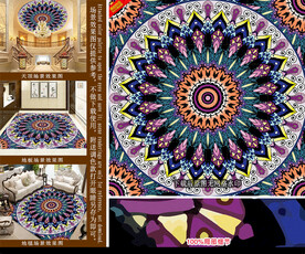 天顶\地毯\瓷砖\花砖