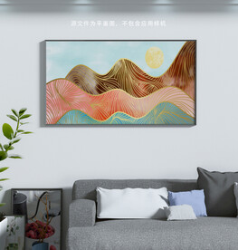 抽象客厅挂画