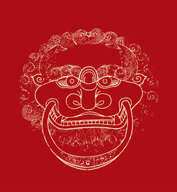 狮头门把手门环