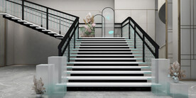 爱莎舞会梯子美陈