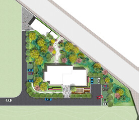 庭院景观真实彩平面