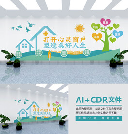 心理健康文化墙