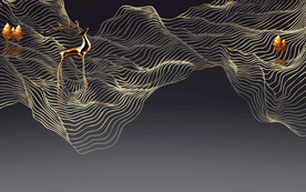 装饰画 线条抽象画