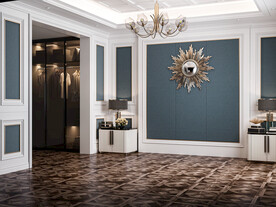 现代轻奢卧室场景