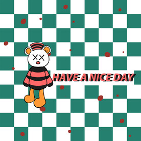 棋盘格 熊