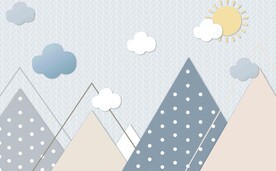 简约几何背景墙纸壁画图