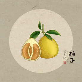 手绘水果