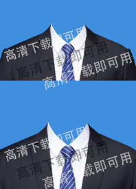 男士证件照西装图片