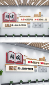阅读室知识文化墙
