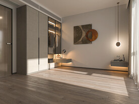 现代轻奢卧室场景